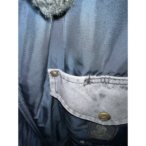 RefrigiWear Extreme Cold Work Coat – Durable Workwear Insulated -Navy Blue -Sz L - Picture 16 of 16